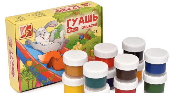 Гуашь 12цв 15мл Цветик/12