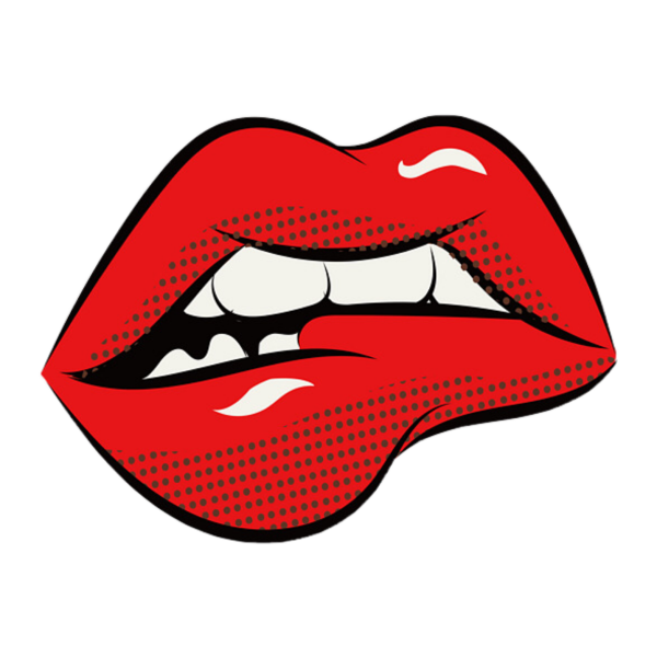Значок "губы"