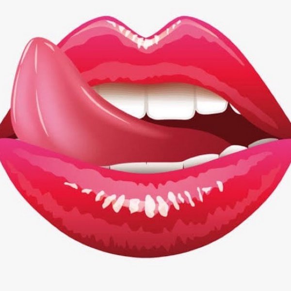 Губы стикер