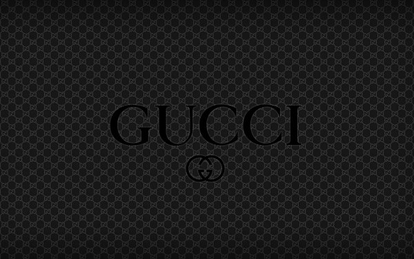 Черный логотип гуччи