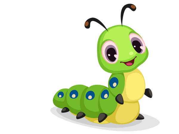 Гусеничка для детей