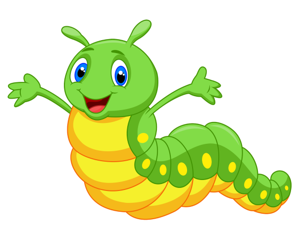 Гусеница для детей