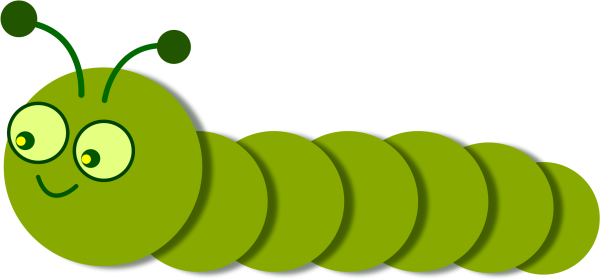 Гусеница для детей