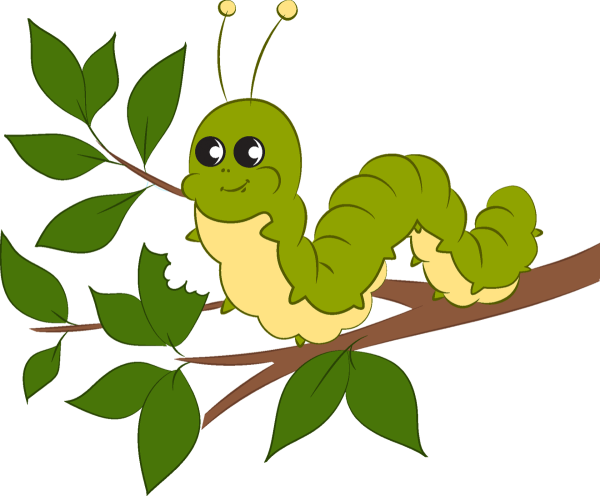 Гусеница вектор