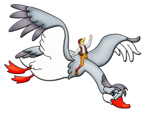 Нильс летал на Гусе