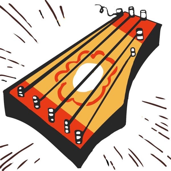 Гусли рисунок