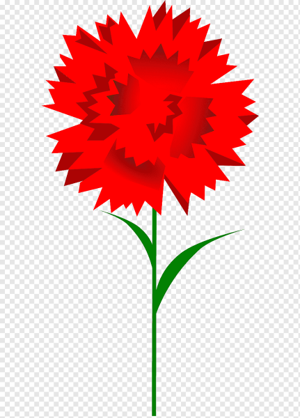 Гвоздики цветные для вырезания