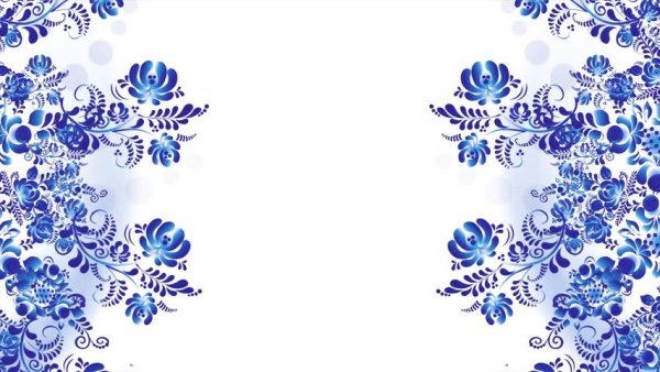 Рамочка Гжель