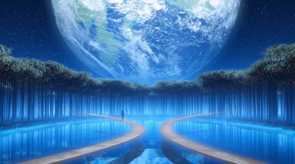 Фантастическое озеро