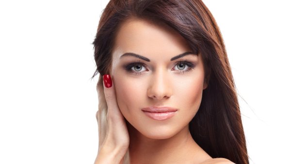 Лицо девушки