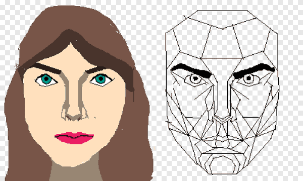 Макет идеального лица