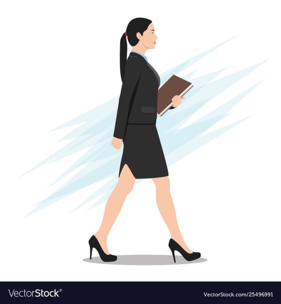 Походка деловой женщины