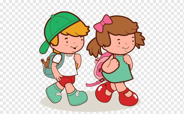 Мальчик и девочка мультяшные