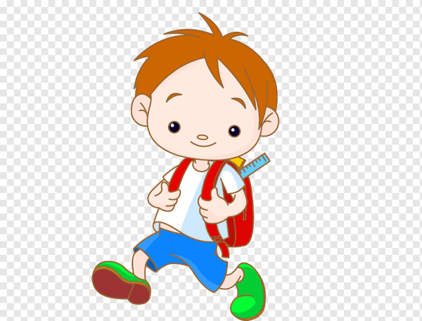 Мультяшные школьники