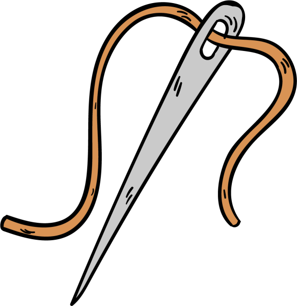 Нарисовать иголку