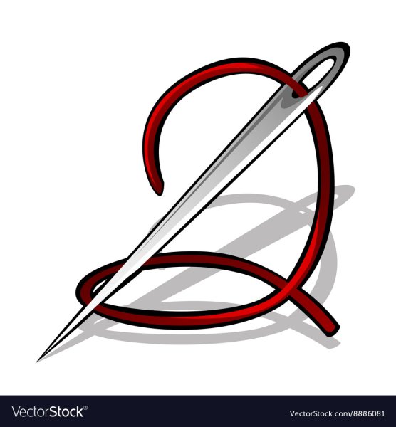 Иголка клипарт на прозрачном фоне