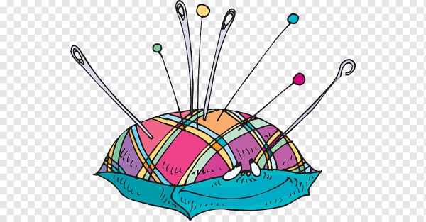 Подушечка с иголками рисунок