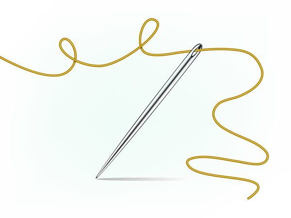 Игла с ниткой