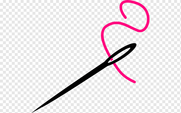 Иголка мультяшная