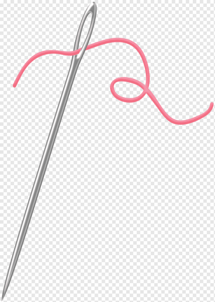 Иголка с ниткой