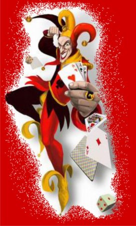 Карточный Джокер рисунок