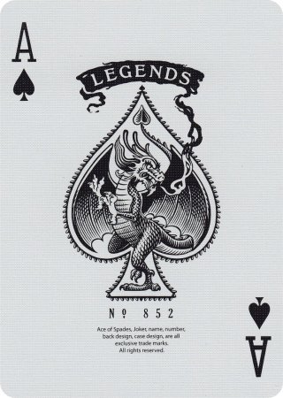 Татуировка туз пиковый и Джокер карты