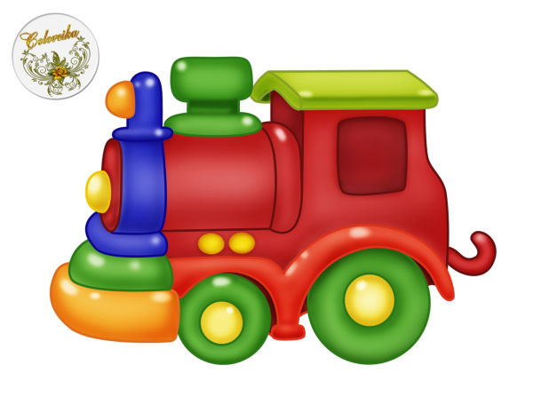 Игрушки для малышей на прозрачном фоне