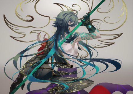 Сяо Геншин карточка