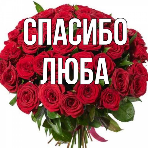 Спасибо Люба