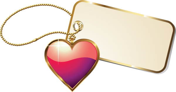 Сердечки с надписями