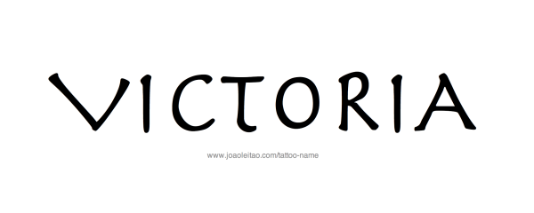 Надпись Виктория на прозрачном фоне
