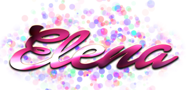 Имя Елена на красивом фоне