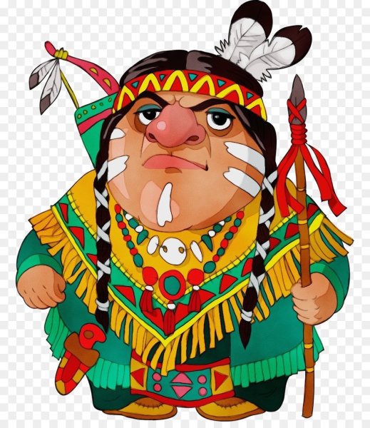 Веселый индеец