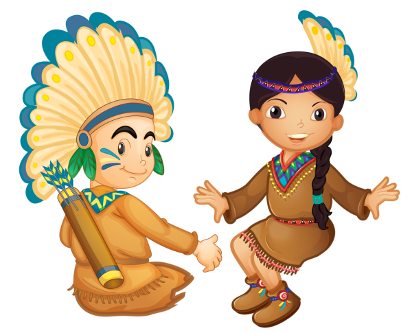 Индеец мультяшный