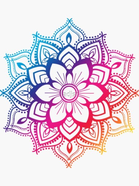 Мандала Индия Лотос