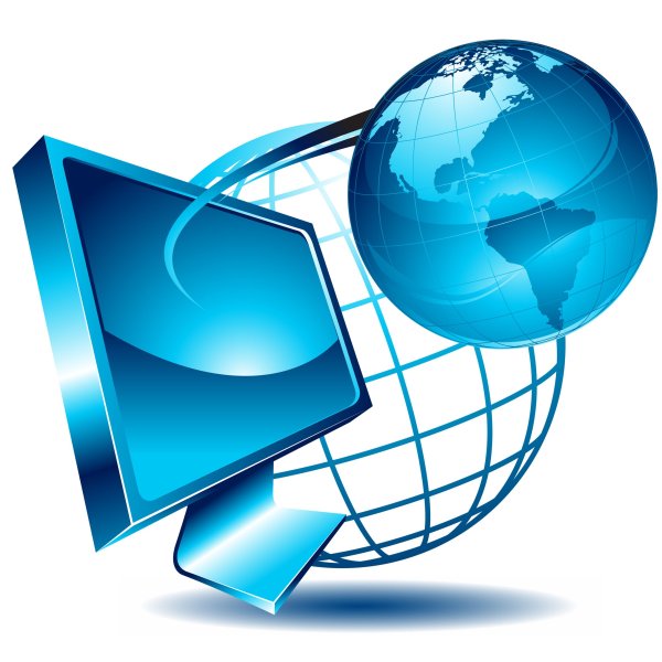 Информационные технологии на белом фоне