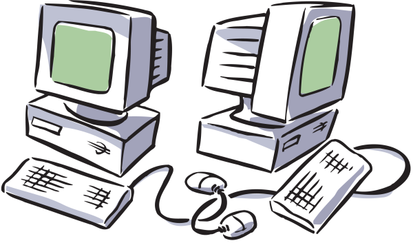 Компьютер рисунок для презентации