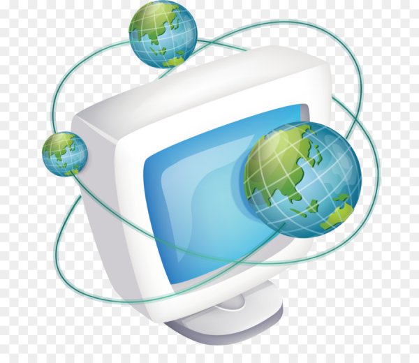 Компьютеризация на белом фоне