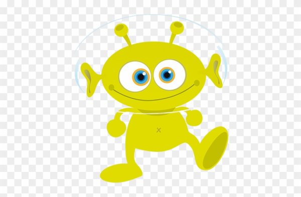 Изображение инопланетянина для детей