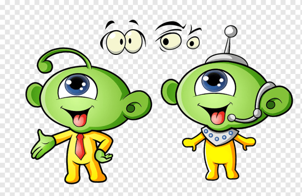 Инопланетяне мультяшные