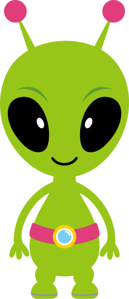 Инопланетянин мультяшный