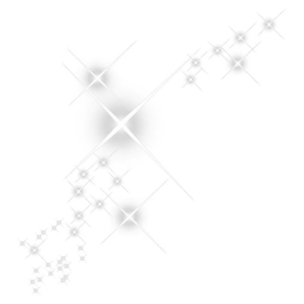 Серебряные блики на прозрачном фоне