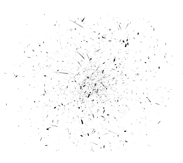 Партиклы на прозрачном фоне