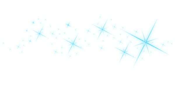 Звезды блики на прозрачном фоне