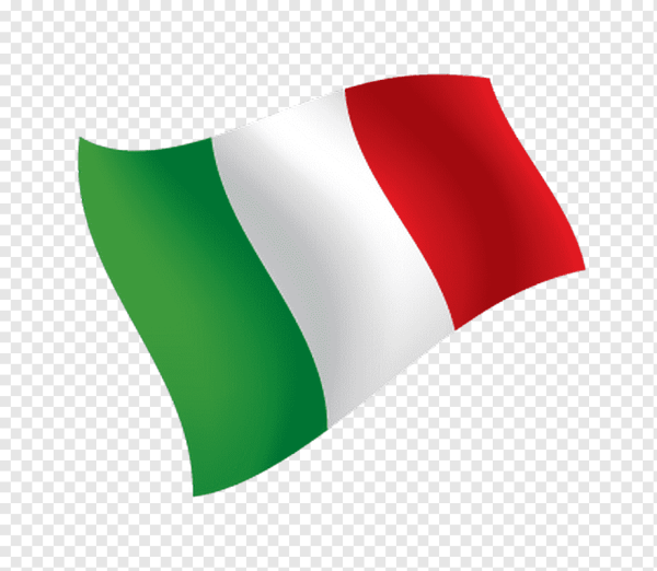 Флаг Италии в Италии