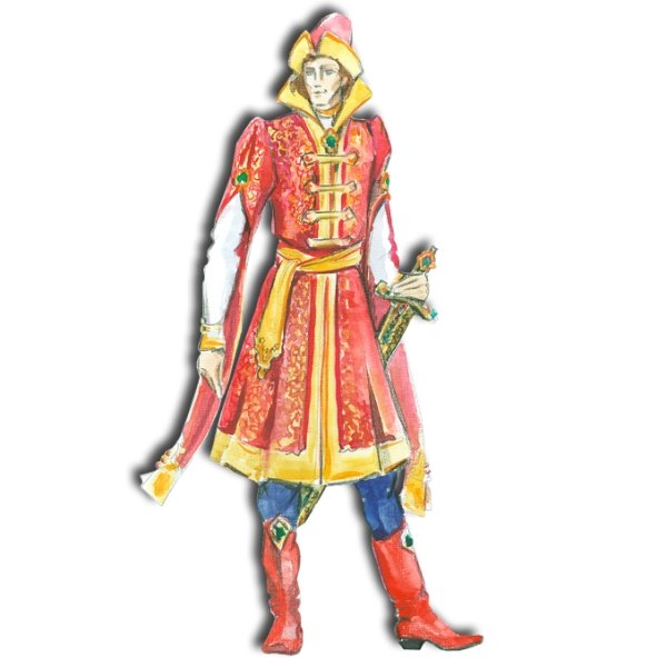 Иван Царевич на прозрачном фоне