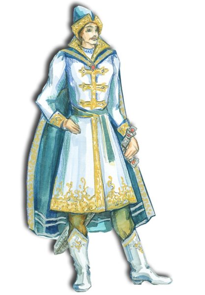 Костюм королевича Елисея