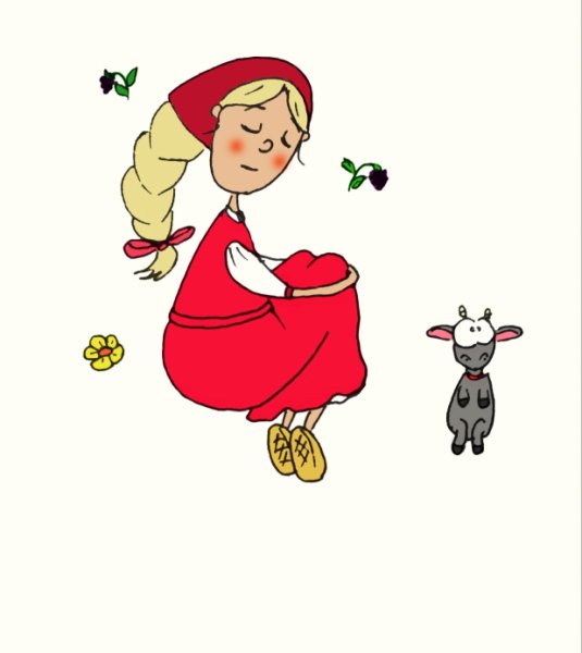 Сестрица Аленушка и братец Иванушка на белом фоне