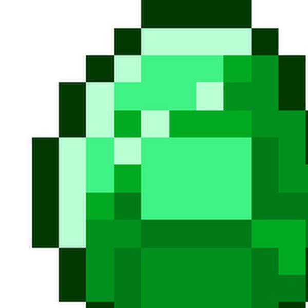 Красный изумруд в МАЙНКРАФТЕ