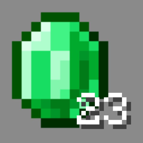Фото изумруда в МАЙНКРАФТЕ
